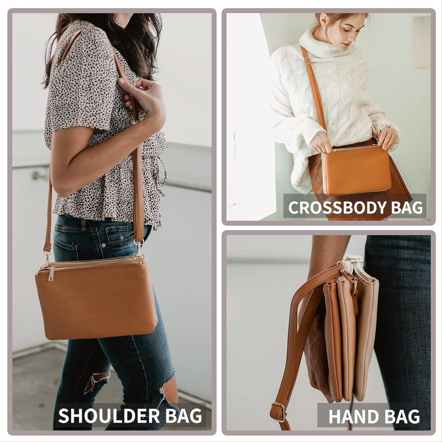 MOMINSIDE Mochila para pañales, bolsas cruzadas para mujer, mochila de cuero para mamá y papá, bolsa grande de viaje para bebés para niños y niñas,