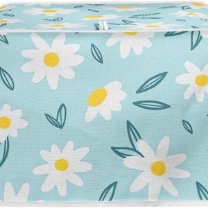 Daisy – Cubierta para tostadora de 2 rebanadas de cocina, fundas para electrodomésticos pequeños, lavable a máquina, funda para tostadora, horno, Daisy – Cubierta para tostadora de 2 rebanadas de cocina, fundas para electrodomésticos pequeños, lavable a máquina, funda para tostadora, horno,
