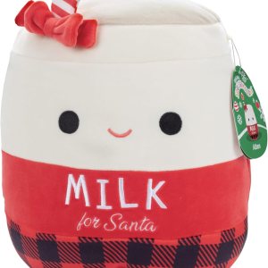 Squishmallows Alten The Milk for Santa de 10 pulgadas, oficial Kellytoy – Juguete coleccionable suave y esponjoso de peluche  Añádelo a tu escuadrón Squishmallows Alten The Milk for Santa de 10 pulgadas, oficial Kellytoy – Juguete coleccionable suave y esponjoso de peluche  Añádelo a tu escuadrón