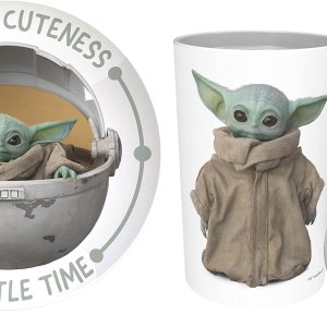 Zak Designs Star Wars The Mandalorian – Juego de tazas y platos de cerámica para café, té, desayuno o postre con tapa de taza de viaje (2 piezas, Zak Designs Star Wars The Mandalorian – Juego de tazas y platos de cerámica para café, té, desayuno o postre con tapa de taza de viaje (2 piezas,