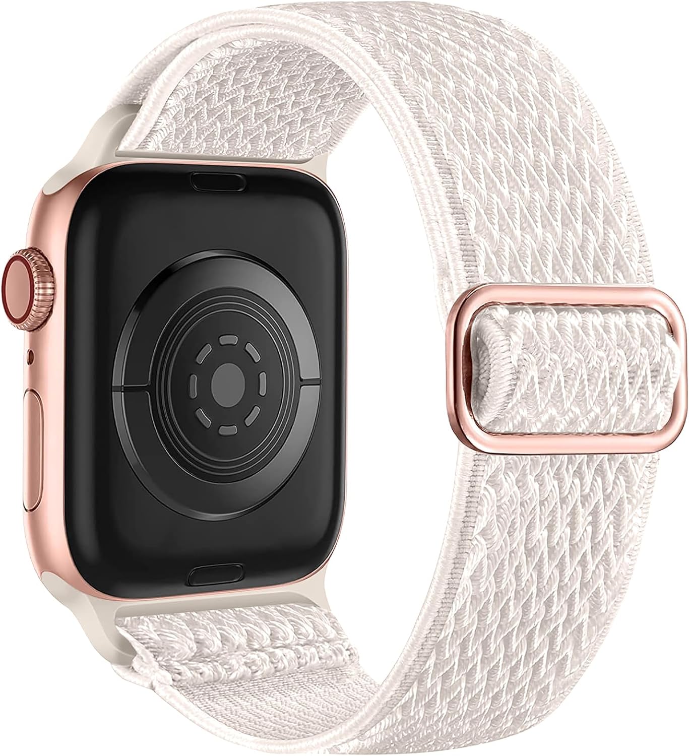 Lerobo Correa elástica de nailon para reloj Solo Loop, compatible con Apple Watch Series 1-9, SE, Ultra 38404142441.772 in, correa de repuesto