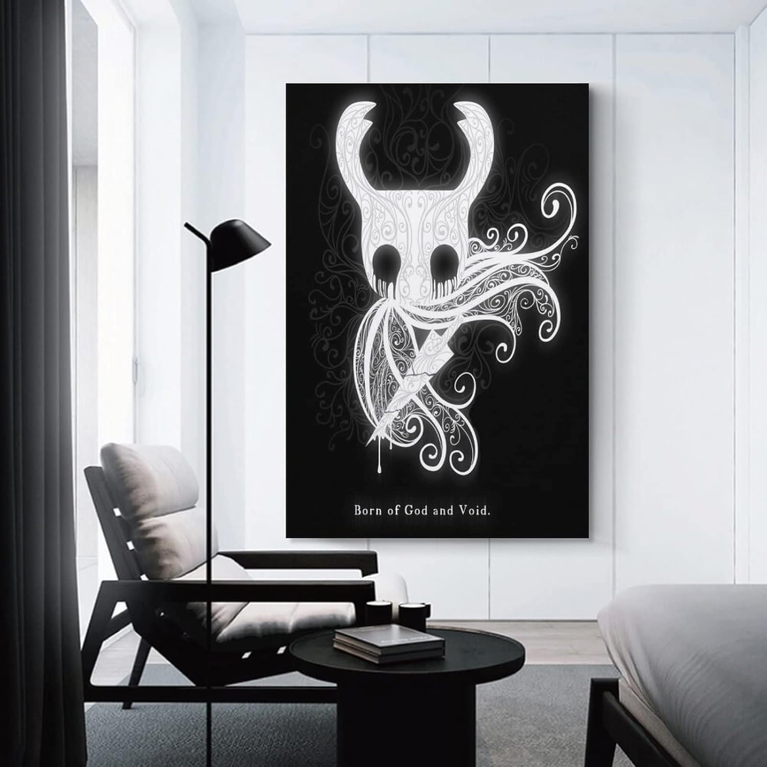 SNKB Póster de caballero hueco, pintura decorativa, lienzo, arte de pared, para sala de estar, dormitorio, 08 x 12 pulgadas (7.9 x 11.8 in)