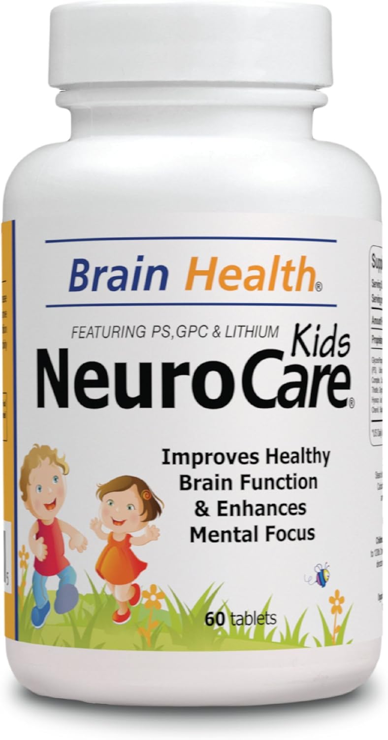 Neuro Care Kids – Brain Health 60 tabletas – Suplemento dietético altamente concentrado