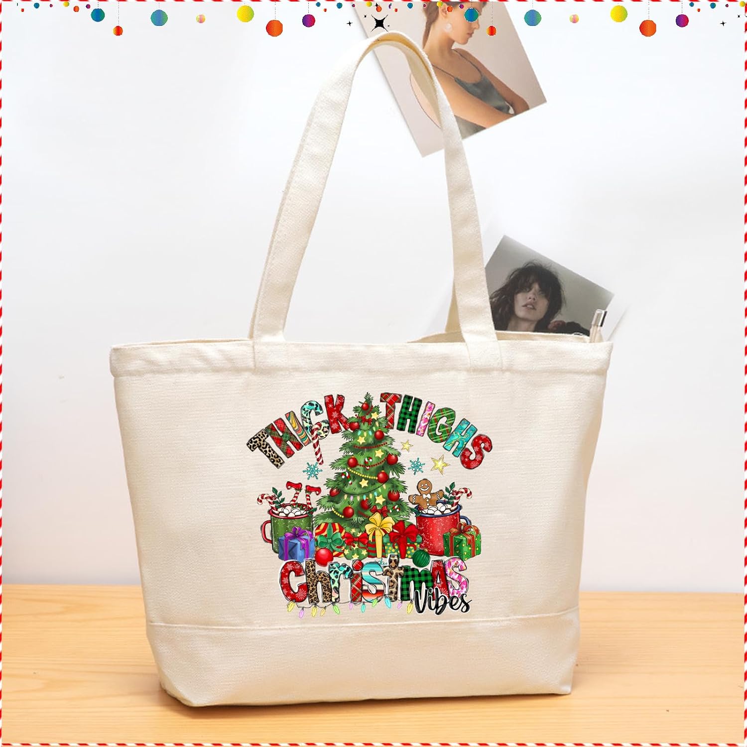 Calcomanías para planchar con texto en inglés Merry Christmas para árbol de Navidad, Papá Noel, parches de transferencia de calor para ropa,