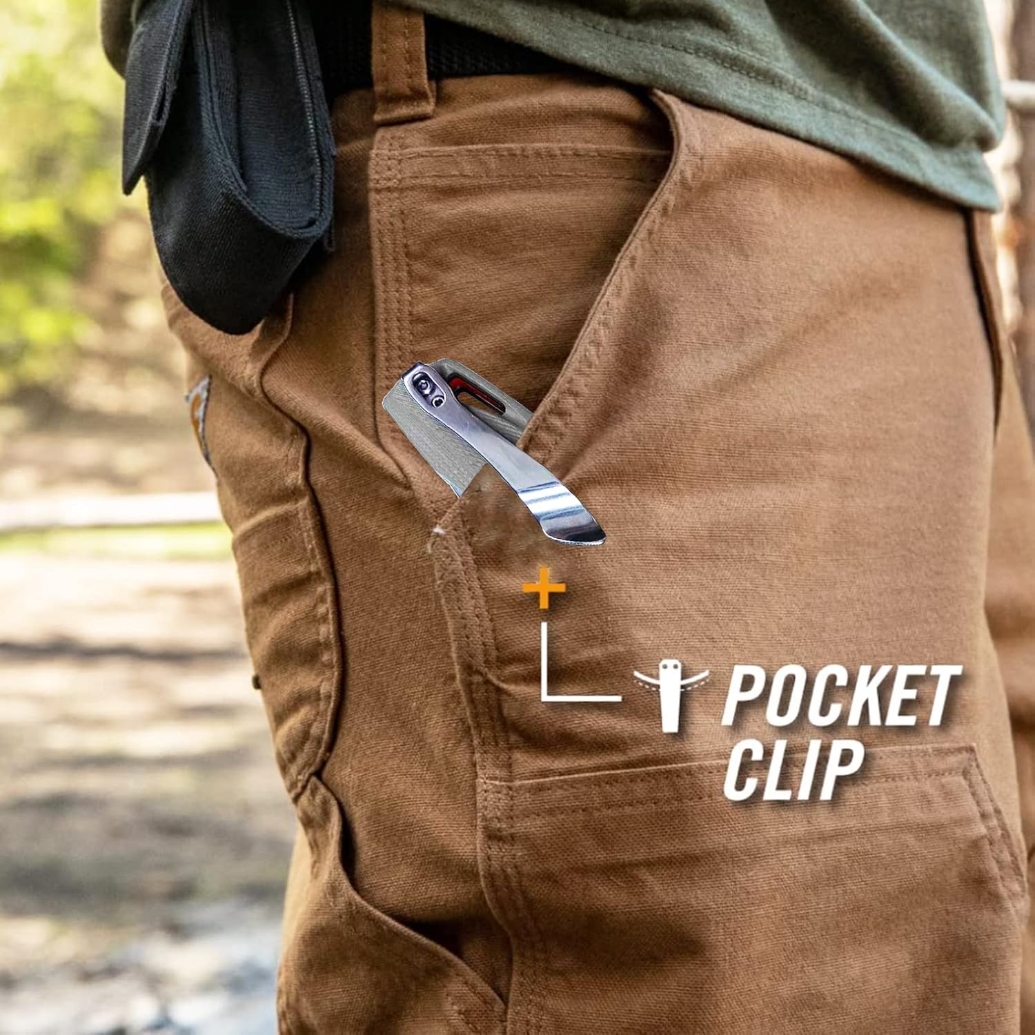 Cuchillo de bolsillo plegable para exteriores con clip, cuchillos tácticos asistidos por resorte para senderismo, caza y campamento, cuchillo de