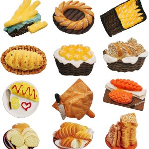 DCQRY 12 imanes de resina 3D para refrigerador de alimentos, divertidos imanes decorativos para nevera, pequeños imanes para el hogar, cocina, DCQRY 12 imanes de resina 3D para refrigerador de alimentos, divertidos imanes decorativos para nevera, pequeños imanes para el hogar, cocina,
