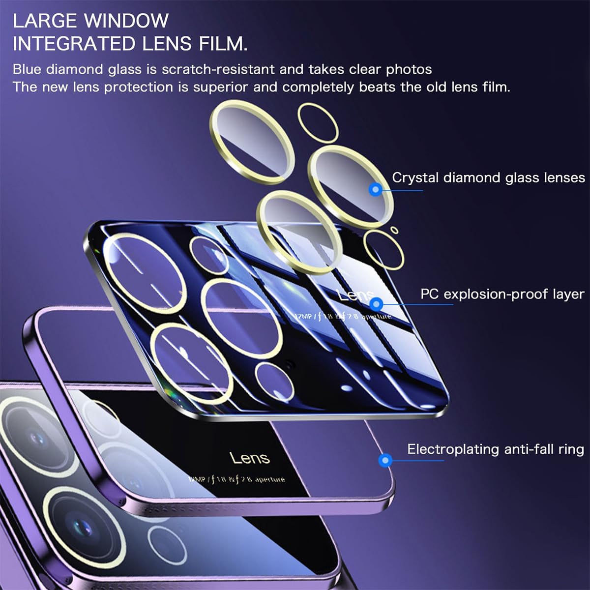Funda magnética de disipación de calor galvanizada para iPhone 13 14 Plus Pro Max, funda de refrigeración magnética sin marco para ventana grande,