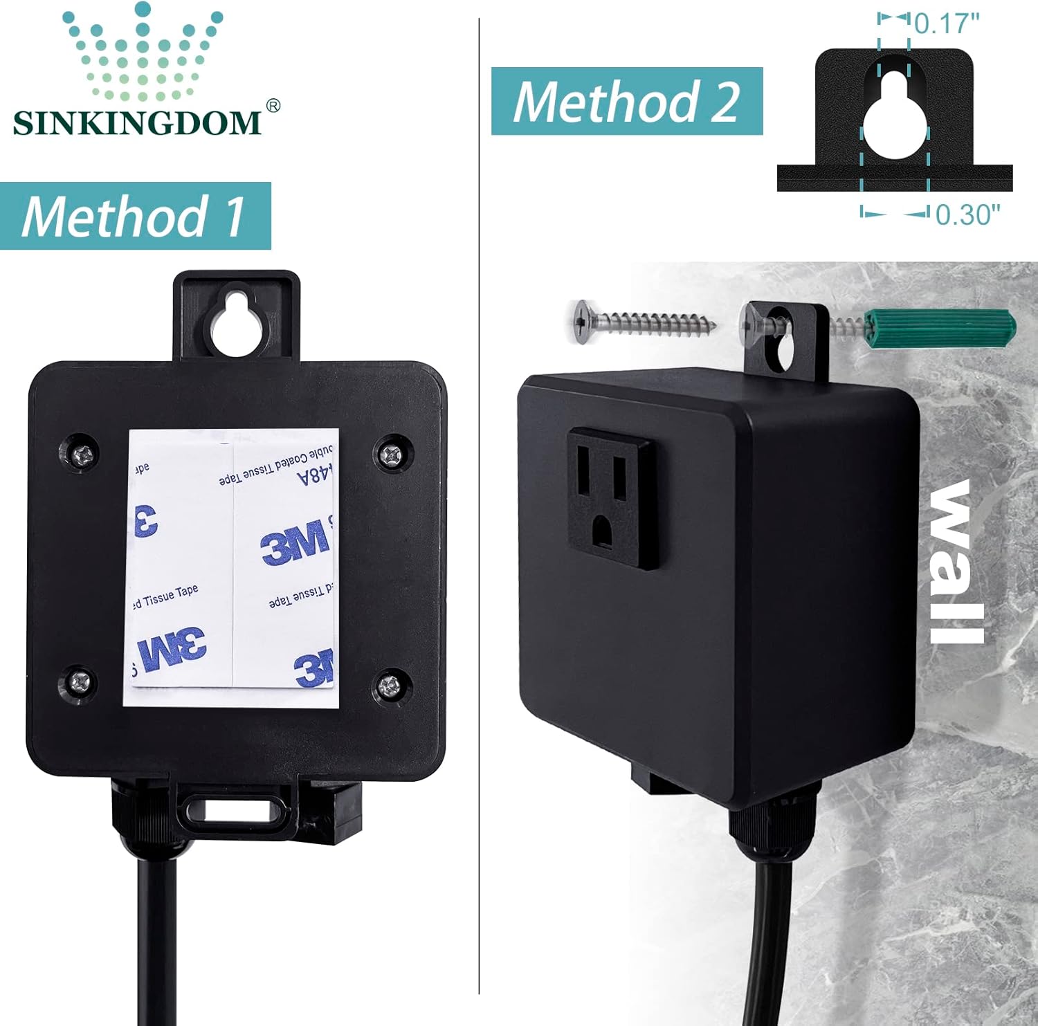SINKINGDOM SinkTop – Kit de interruptor de aire con botón largo de bronce champán (latón completo) para eliminación de basura, salida única