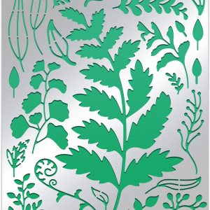 BENECREAT Plantilla de acero inoxidable con hojas vintage, 5.5 x 7.5 pulgadas, plantas, naturaleza, hojas retro, plantilla de diario de metal para BENECREAT Plantilla de acero inoxidable con hojas vintage, 5.5 x 7.5 pulgadas, plantas, naturaleza, hojas retro, plantilla de diario de metal para