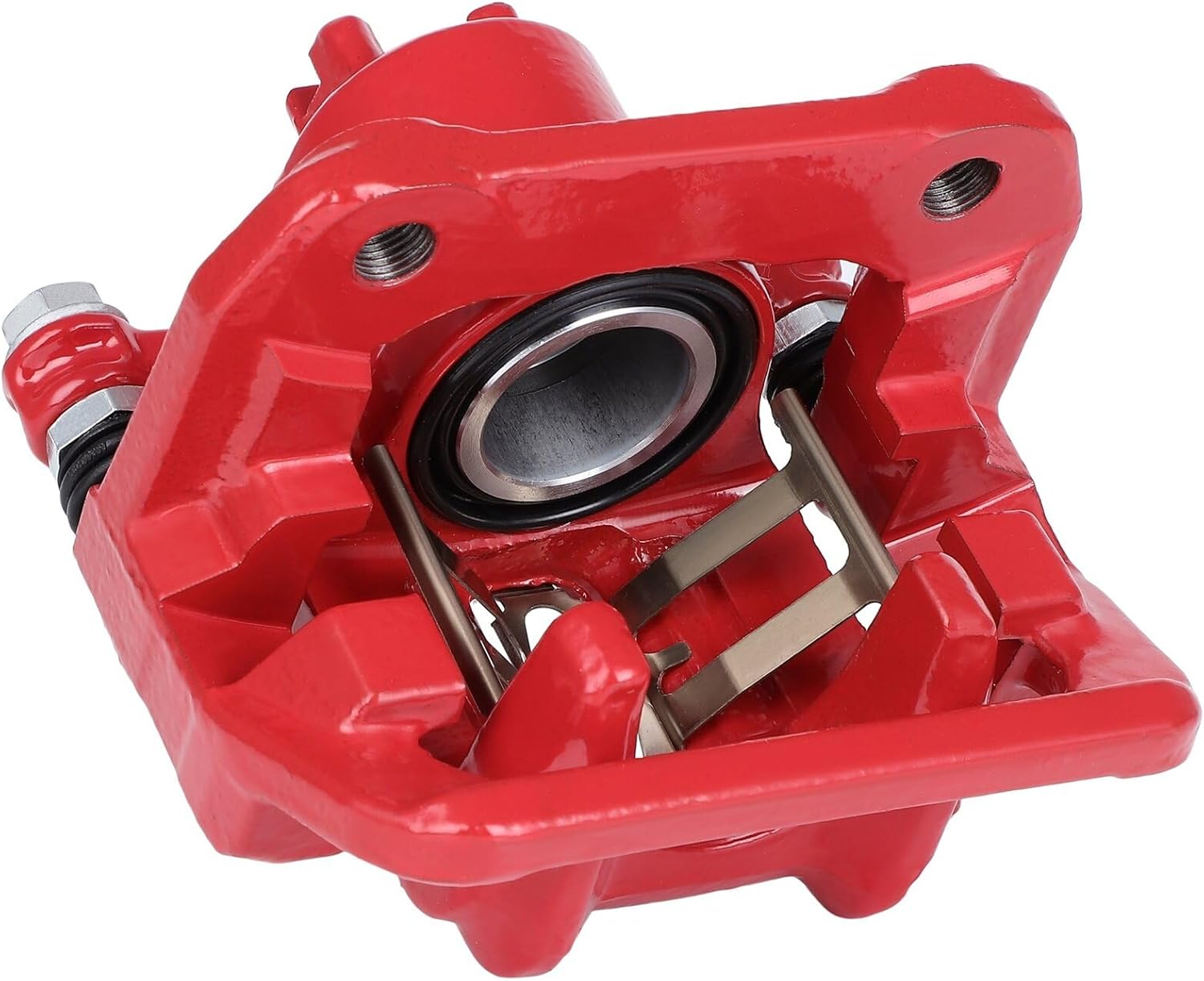 SCITOO Pinza de freno trasera izquierda con soporte 19B6886 rojo compatible para Acura RDX 2013-2018 para Honda Crosstour 2012-2015 para Honda CR-V