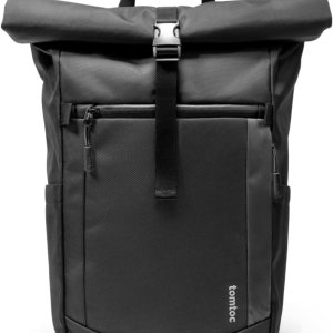 tomtoc Mochila enrollable para laptop, ligera, resistente al agua, expansible, informal, para MacBook de 13 a 16 pulgadas, mochila para viaje a la tomtoc Mochila enrollable para laptop, ligera, resistente al agua, expansible, informal, para MacBook de 13 a 16 pulgadas, mochila para viaje a la