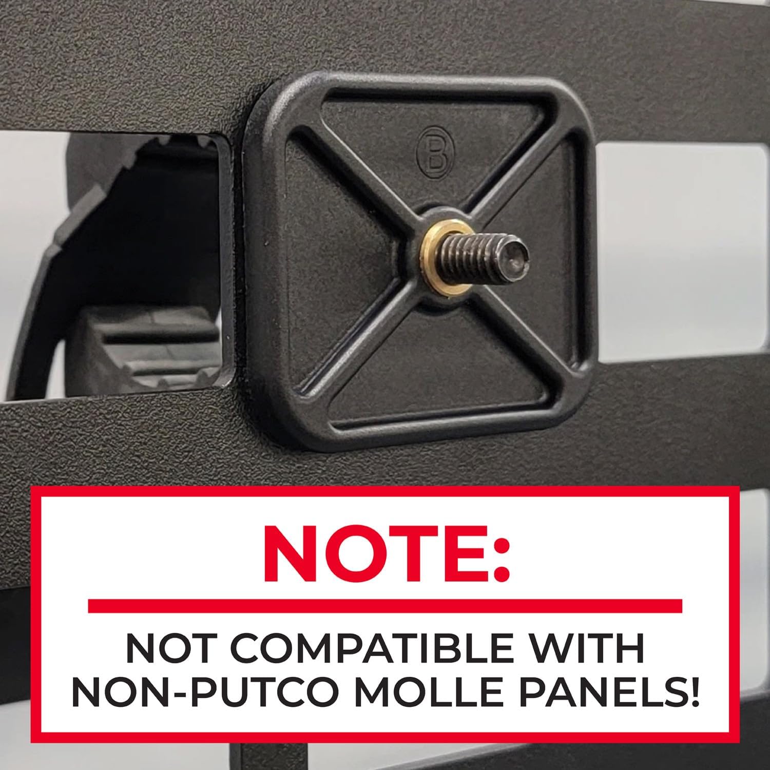 Putco Paneles Molle para caja de camioneta panel frontal a granel para Dodge Ram Truck 1500 2019-2024