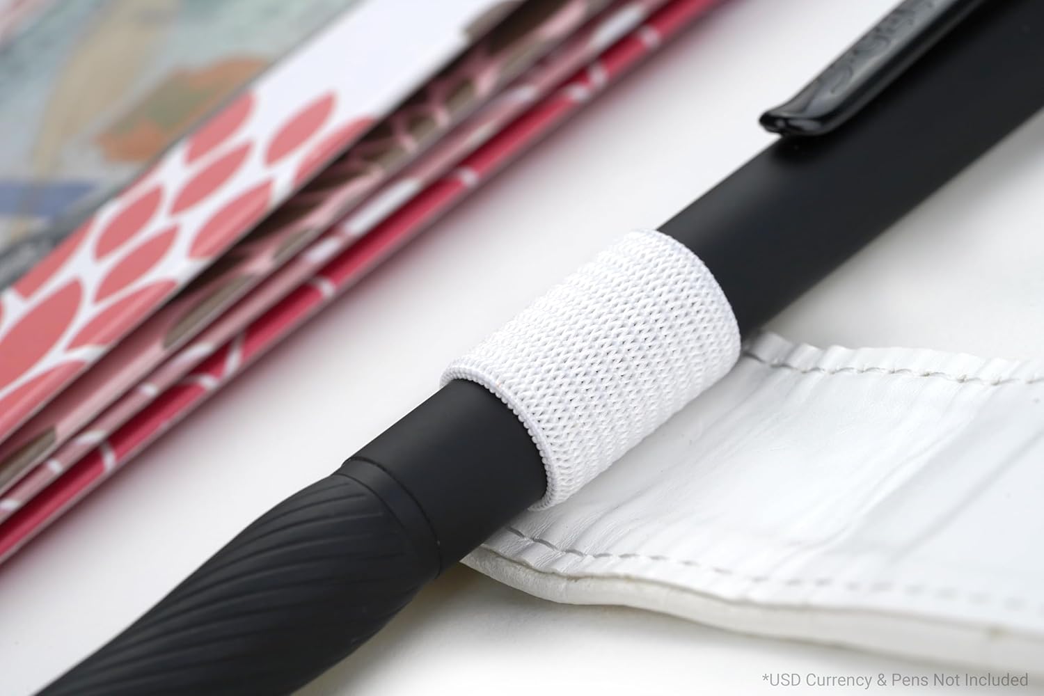 ZipGifts Kit de carpeta presupuestaria 8 sobres de cartulina premium con ventana transparente y sello de velcro, libro mayor trasero, 51