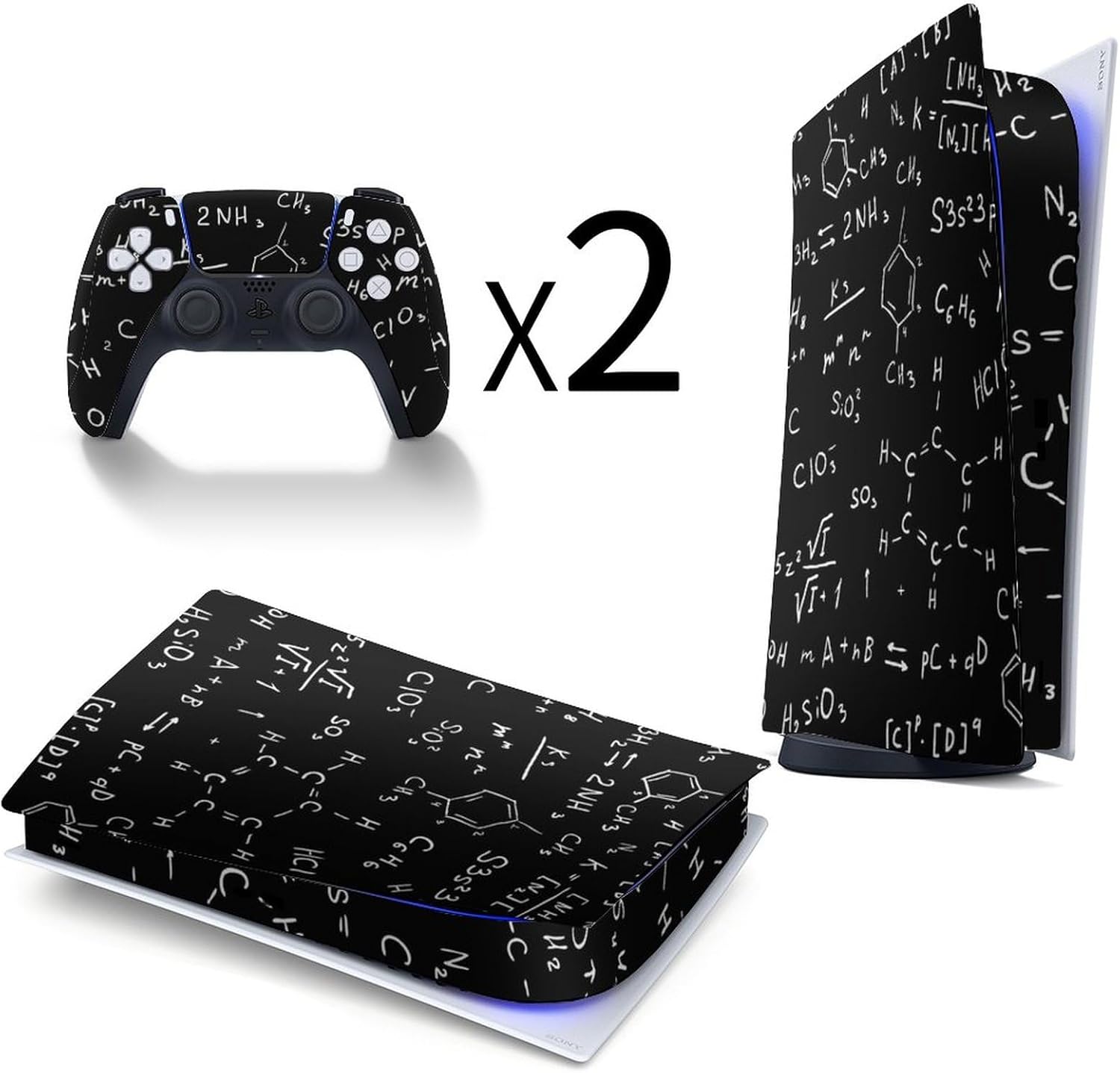 Science Chemistry Equation Decal Skin Sticker Durable Decal Sticker Cover with One Size