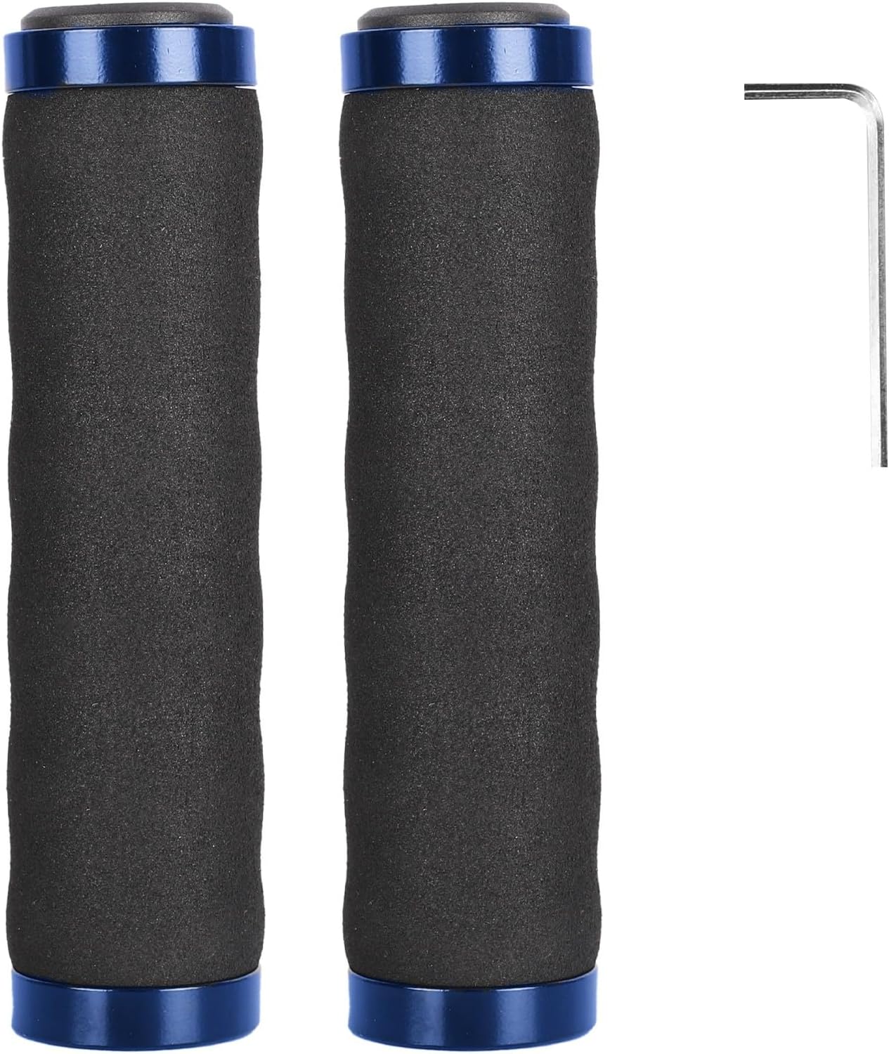Agarres para manillar de bicicleta, suaves, cómodos, antideslizantes, varios colores, doble bloqueo para MTB, BMX