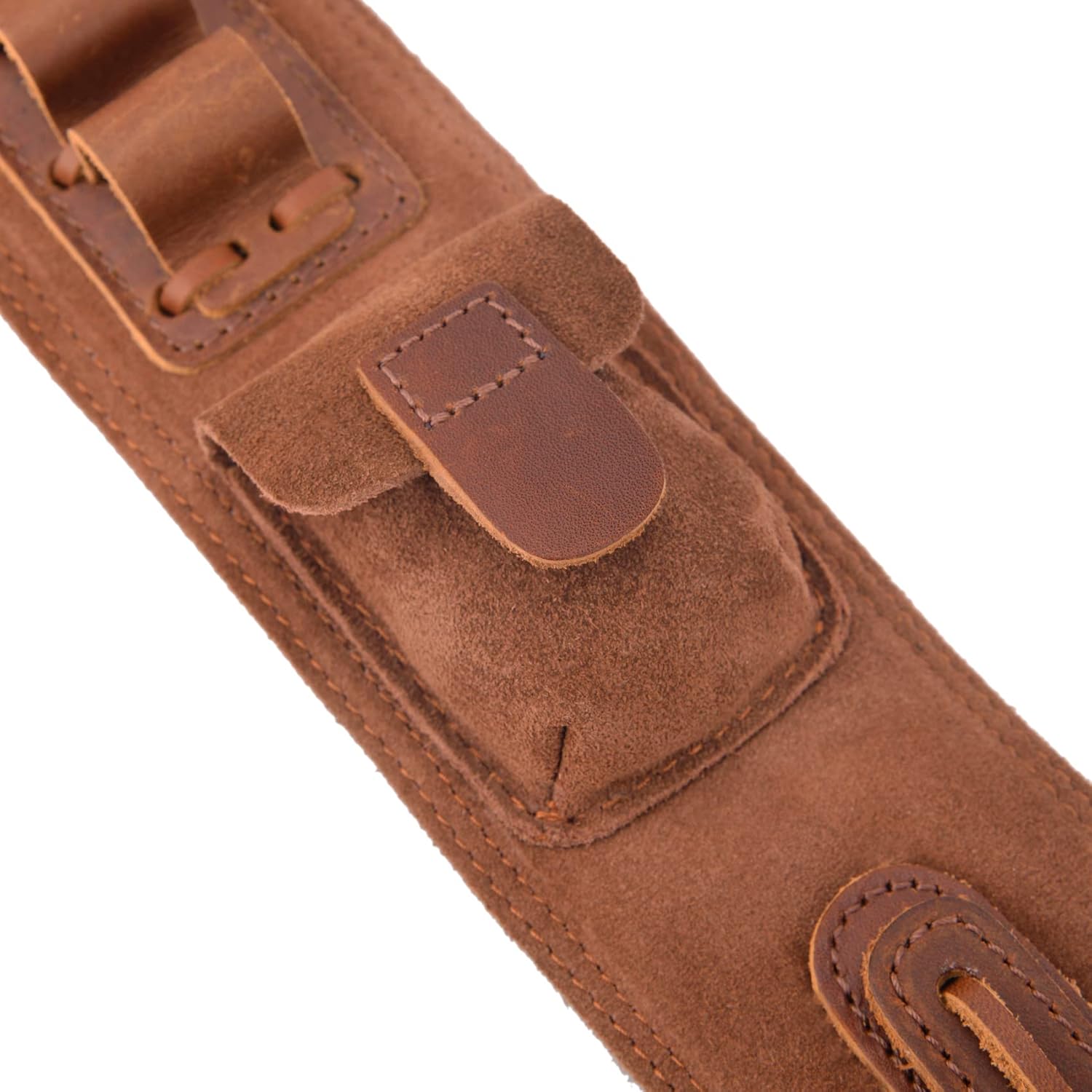 WAYNE’S DOG 1 juego de funda de cuero para rifle con eslinga de pistola de fósforo para zurdo o cazador derecho