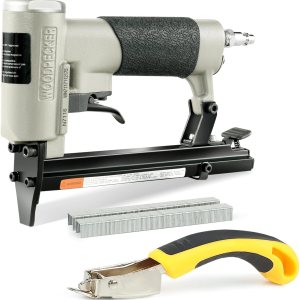 WOODPECKER N7116 – Pistola de grapas de tapicería de calibre 22, 38 pulgadas, grapadora neumática para tapicería, serie 71, pistola de grapadora de WOODPECKER N7116 – Pistola de grapas de tapicería de calibre 22, 38 pulgadas, grapadora neumática para tapicería, serie 71, pistola de grapadora de