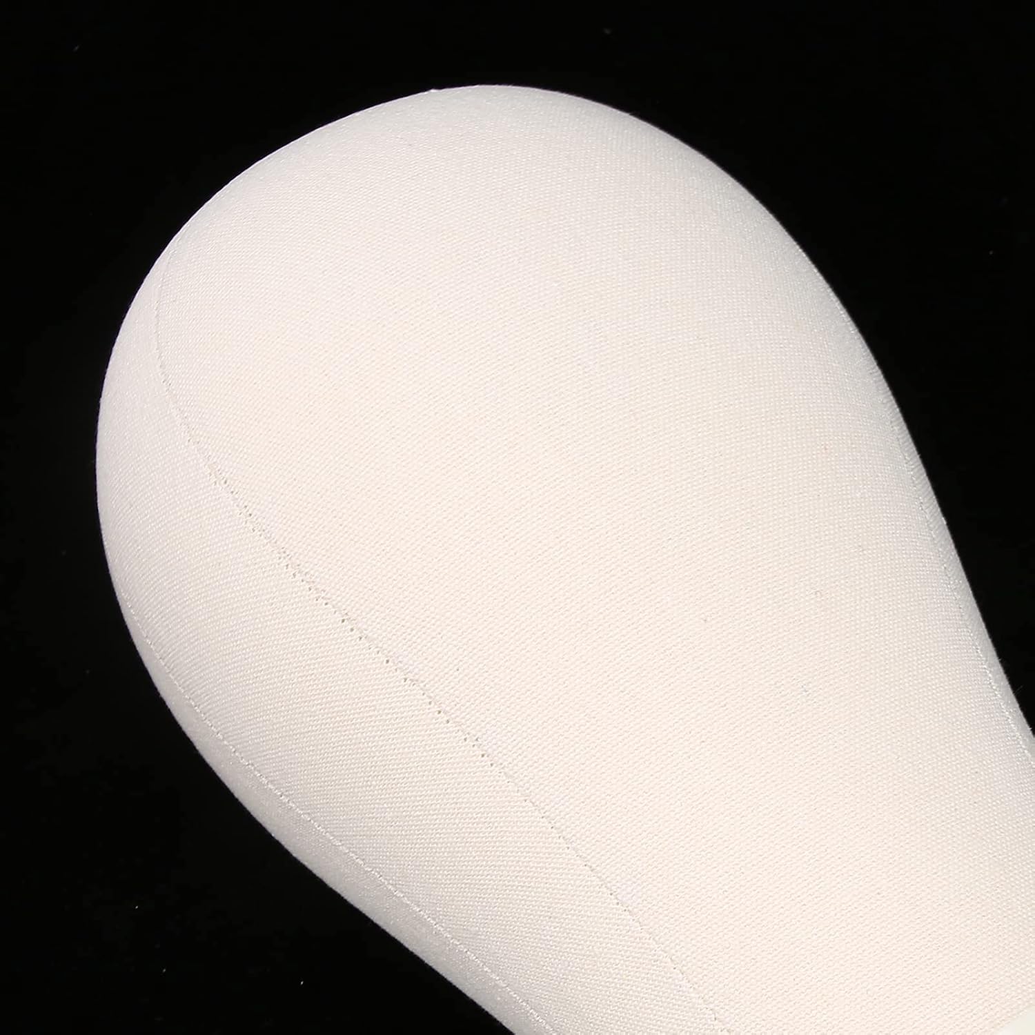 Cabeza de maniquí de lona de corcho de 21 a 22 pulgadas, cabeza de lona de corcho para pelucas, para hacer pelucas, práctica de estilo, maniquí de