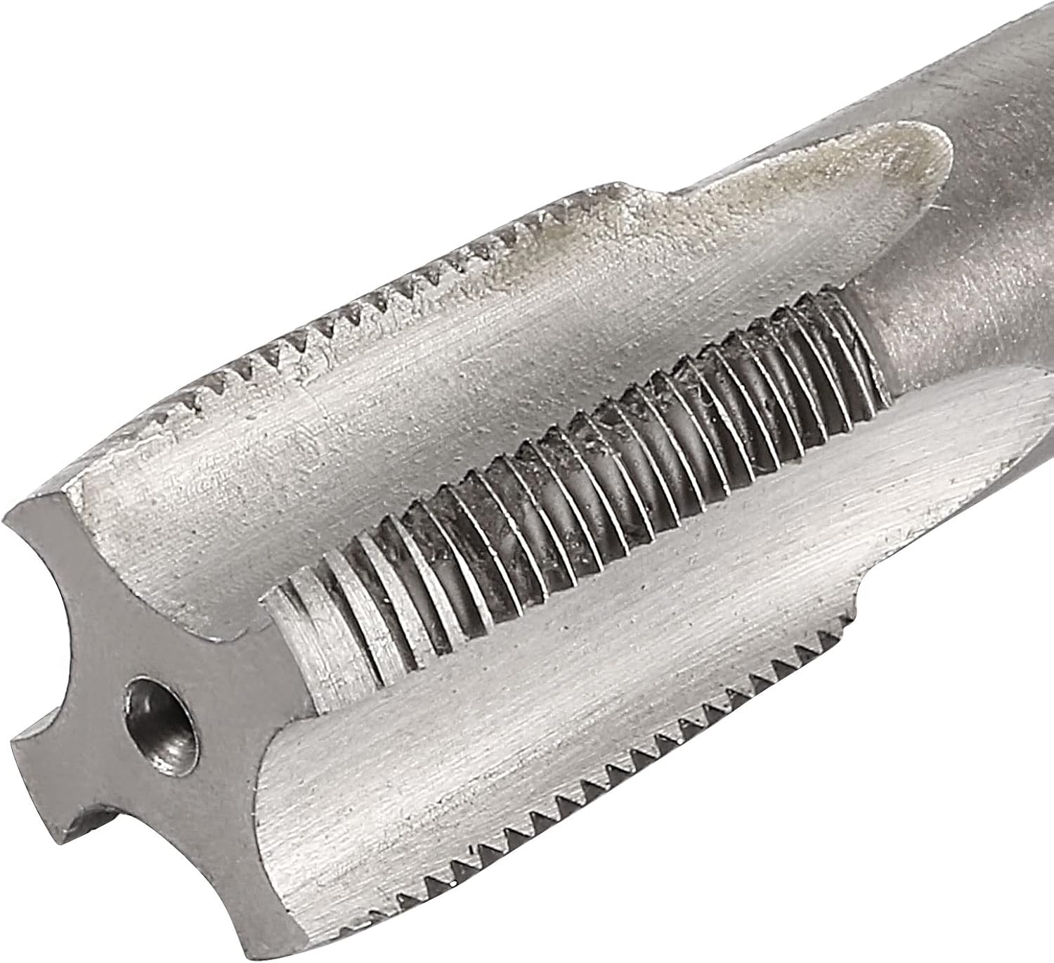 uxcell Métrico M22 Rosca 1.5 paso 4 flautas rectas H2 herramienta de aleación de acero inferior y tornillo cónico juego de roscas para reparar 1 par