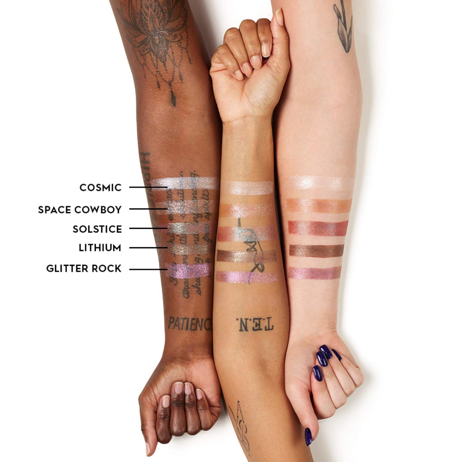 URBAN DECAY Sombra de ojos Moondust compacta 247 – Maquillaje de ojos brillante y resaltado de larga duración – Hasta 16 horas de uso – Fórmula