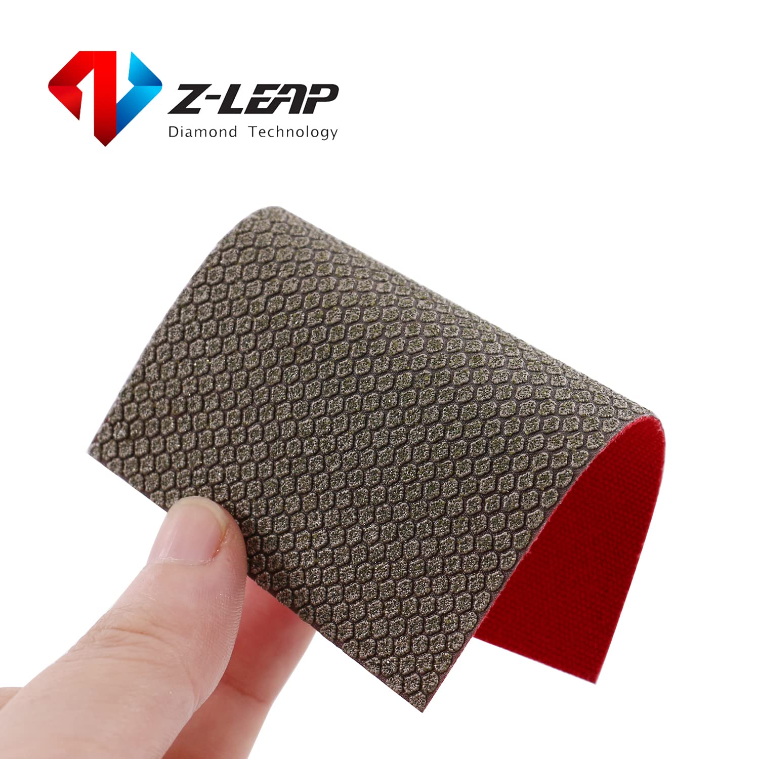 Papel de lija de diamante Hoja de lija de mano Juego de papel de pulido para granito de hormigón de mármol de vidrio