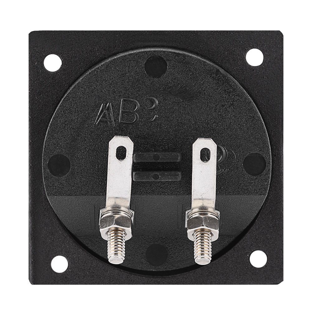 Pomya Caja de terminales de altavoces, cable de poste de unión tipo 2, conector de copa de resorte cuadrado, componentes acústicos para altavoz