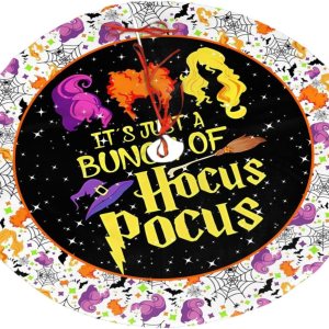 Falda de árbol de brujas de Halloween, araña, murciélagos, alfombra de 36 pulgadas para vacaciones, Año Nuevo, Halloween, Navidad, decoración de Falda de árbol de brujas de Halloween, araña, murciélagos, alfombra de 36 pulgadas para vacaciones, Año Nuevo, Halloween, Navidad, decoración de