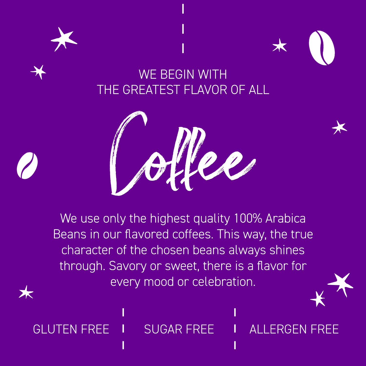 Joffrey’s Coffee – Jamaican Me Crazy, café saborizado, tostado medio artesanal, granos de café arábica, sabor a caramelo, vainilla y licor de café,