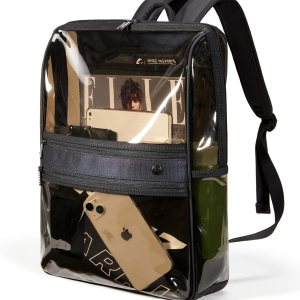 Mochila transparente grande resistente para hombres adultos, mochilas transparentes con bolsa para laptop, mochila transparente de plástico Mochila transparente grande resistente para hombres adultos, mochilas transparentes con bolsa para laptop, mochila transparente de plástico