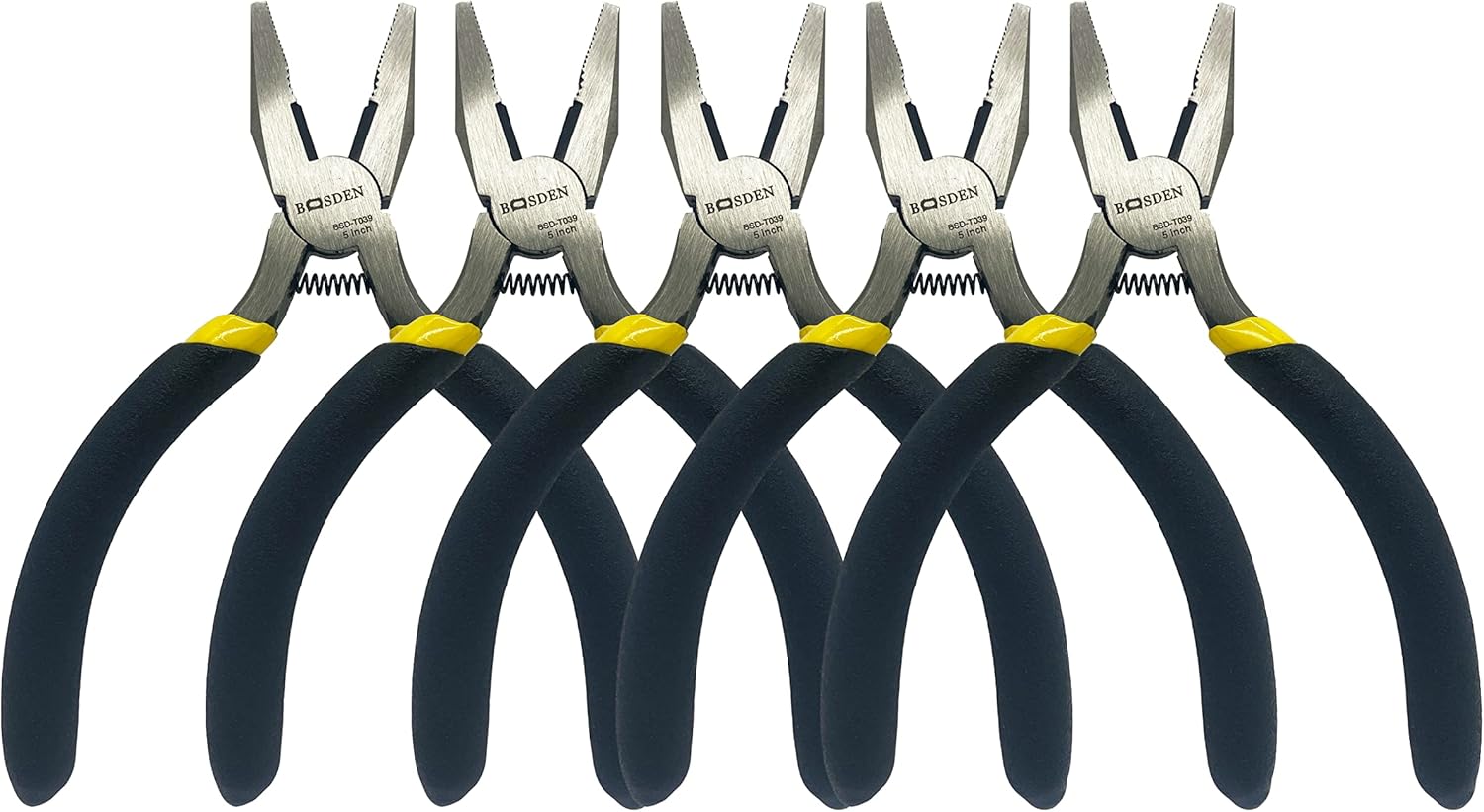 BOOSDEN Mini Lineman’s – Alicates de corte de 5 pulgadas de alto apalancamiento, alicates de corte lateral para trabajo de electricista o