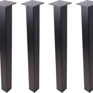 4 patas rectas de acero para mesa de comedor de 28 pulgadas, patas de acero para mesa de café, patas de mesa de oficina, patas de escritorio de 4 patas rectas de acero para mesa de comedor de 28 pulgadas, patas de acero para mesa de café, patas de mesa de oficina, patas de escritorio de
