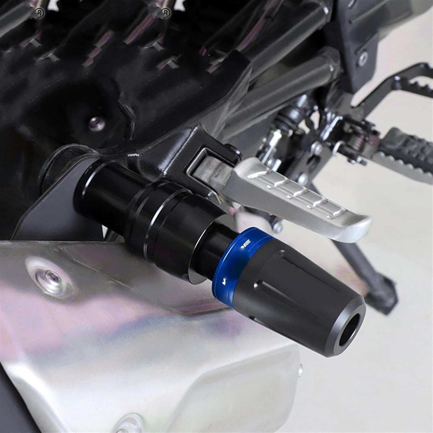 Para Suzuki V-Strom Vstrom DL 800 1050 DE 800DE 1050DE DL800DE DL1050DE 1050XT XT DL Deslizadores de escape Protector Protector Protector de Caída