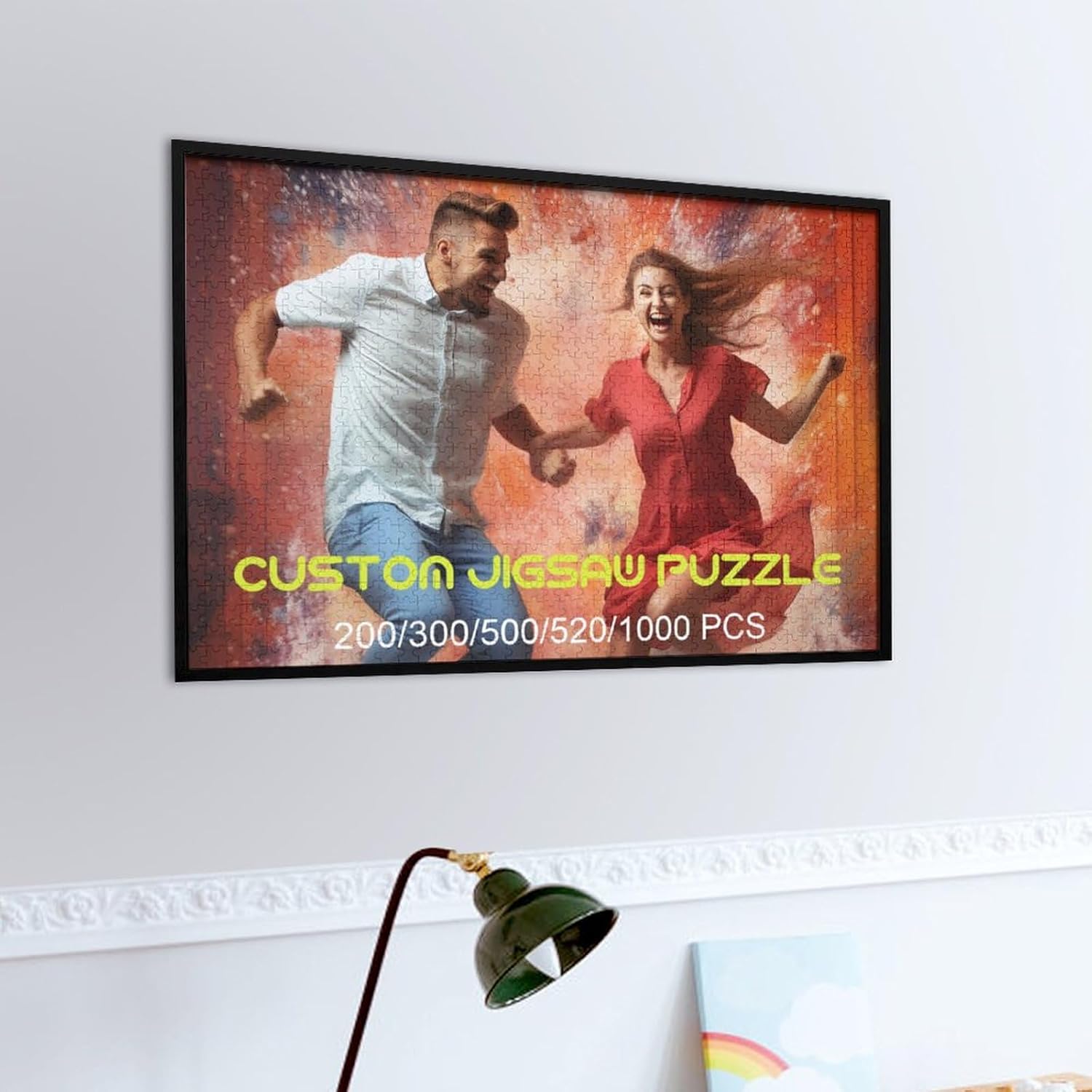 Rompecabezas de madera personalizado para adultos, regalo de foto personalizado, varias piezas 2003005005201000 unidades, 1000 unidades