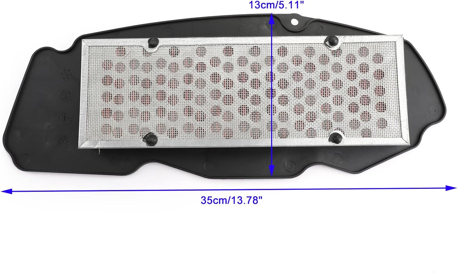 Artudatech Filtro de aire para Honda SWT400 FJS400 FSC600 FJS600 Silverwing 01-15#17230-MCT-000