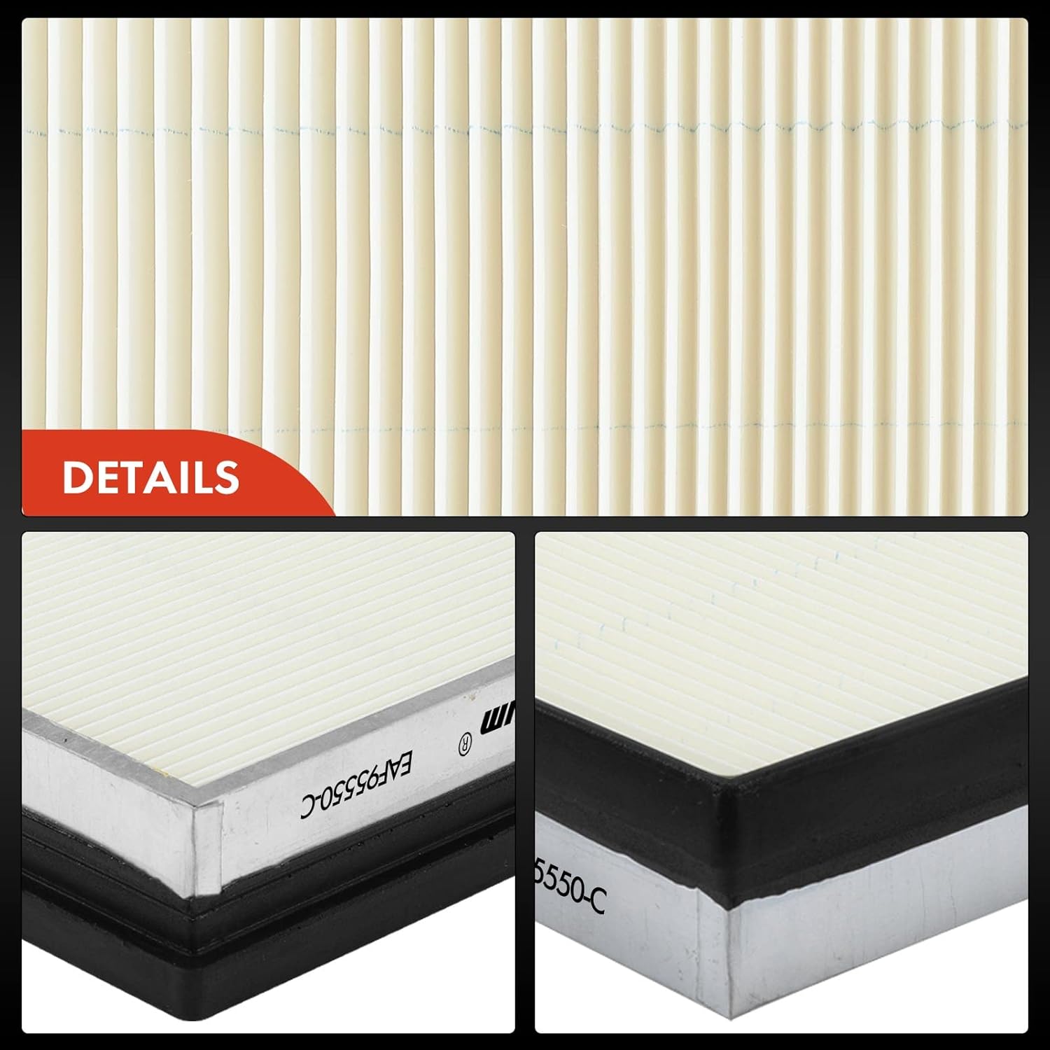 A-Premium Filtro de aire de motor compatible con Kia Sedona 2002 2003 2004 2005 V6 3.5L