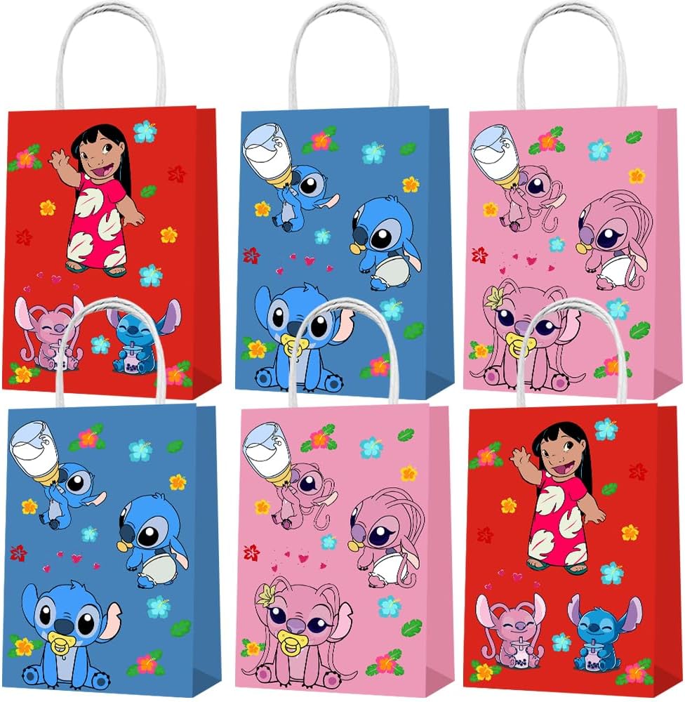 Minamihong Bolsas de recuerdo de fiesta, 15 unidades para bolsas de regalo de alienígenas azules, bolsas de dulces azules para alienígenas azules