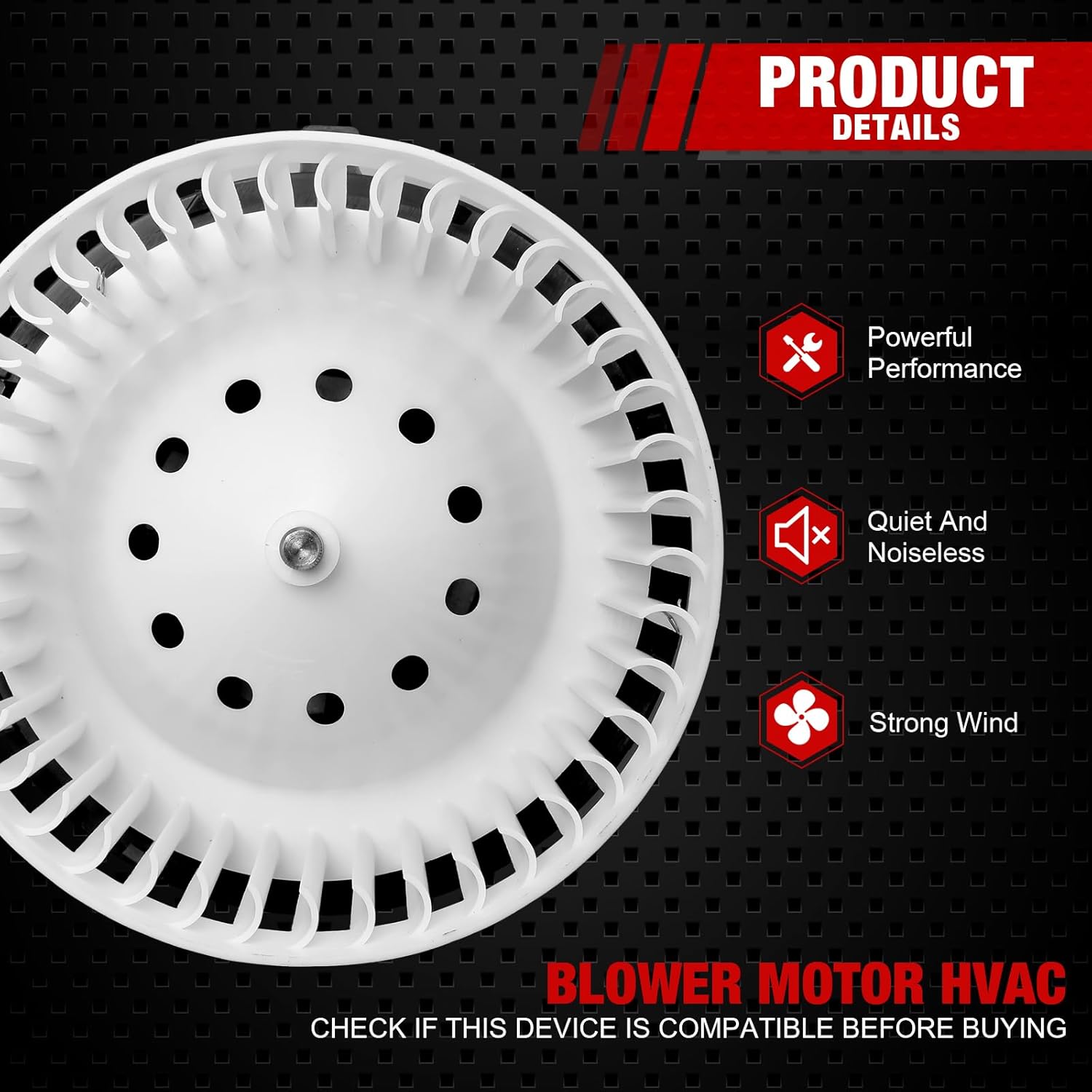 Therwen Kit de 2 resistencias de motor de ventilador de calentador de CA, reemplazo 15-81647, PM2728, 89019321, 35143, 1581773 15-81773 89018778