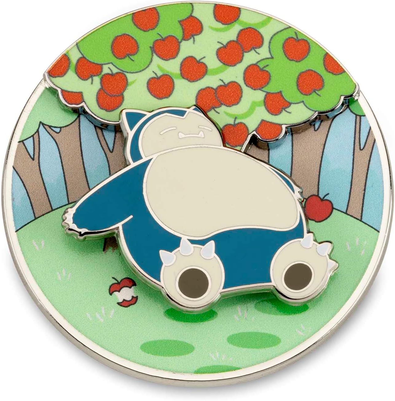 Pokémon Center Pin de escenas giratorias de Pokémon de Snorlax Snack & Nap