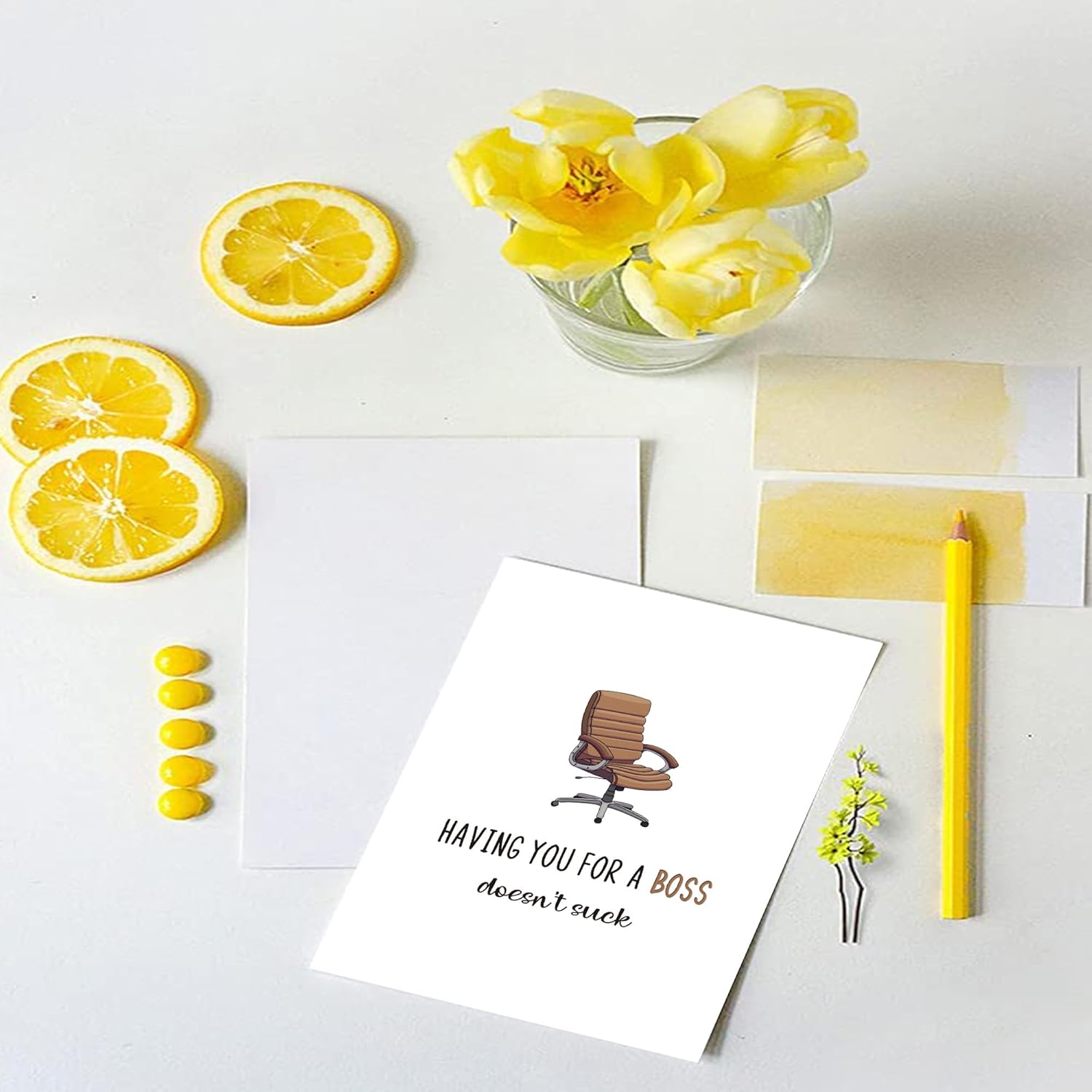 Tarjeta divertida para jefe, tarjeta del día del jefe de broma, tarjeta de agradecimiento del líder del jefe del humor, tarjeta divertida del día
