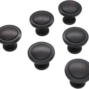 binifiMux Paquete de 6 tiradores de cajón vintage de 1-14 pulgadas, pomos de gabinete de un solo agujero binifiMux Paquete de 6 tiradores de cajón vintage de 1-14 pulgadas, pomos de gabinete de un solo agujero