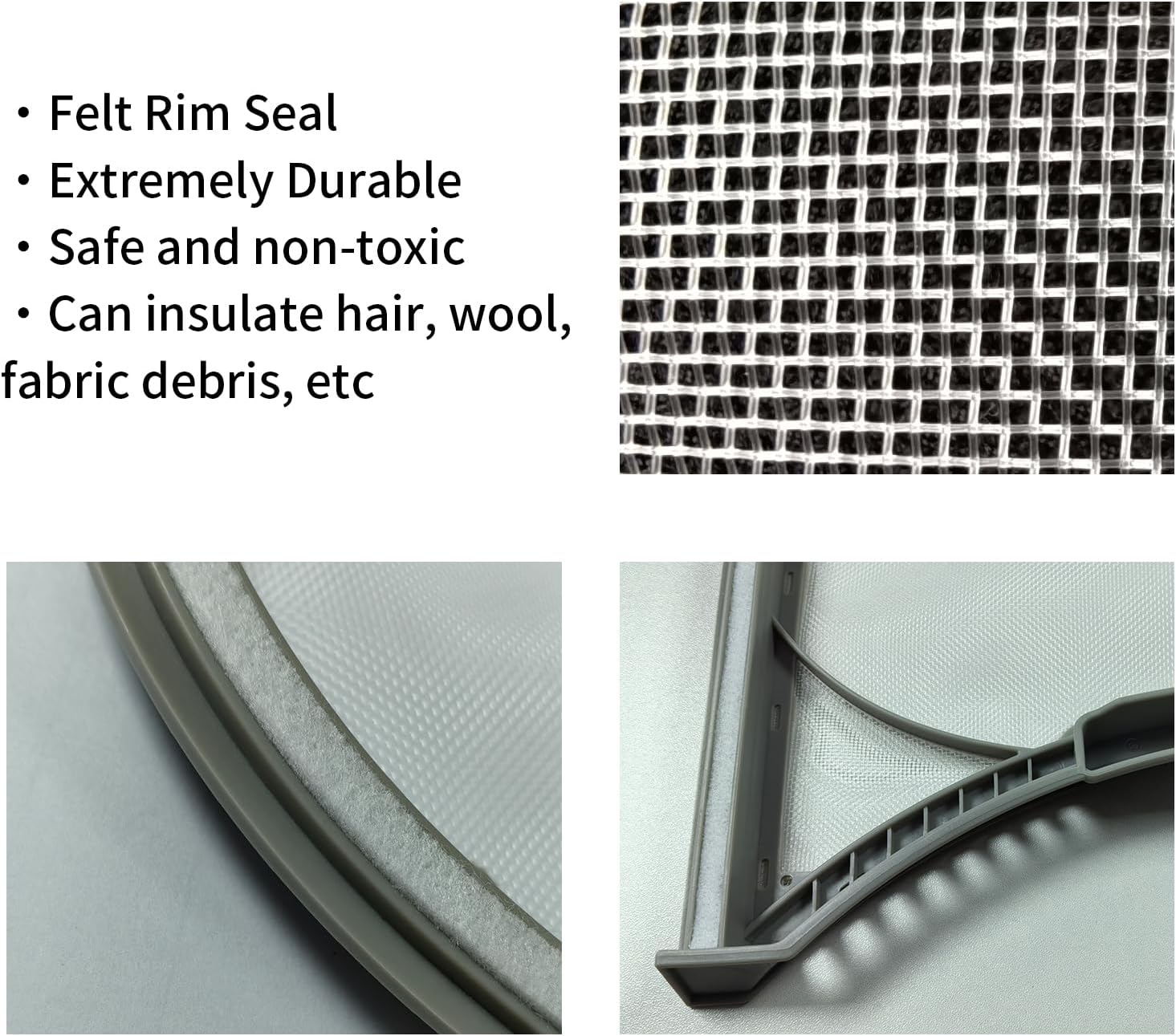 Upgraded 5231EL1003B Dryer Lint Filter Compatible with LG Kenmore Dryer Vent Lint Screen Replace AP4440606 PS3527578