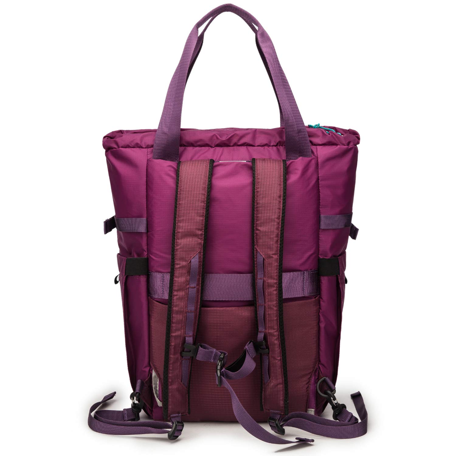 Perilogics Mochila para pañales para bebé, gran capacidad de 25 litros, 18.5 onzas, ultra ligera, deportiva, convertible, multifuncional, bolsa de