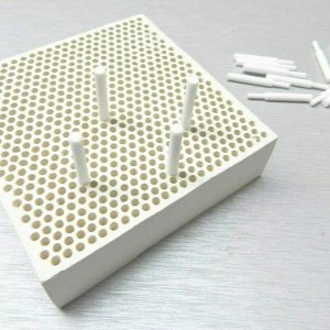 Bloque de cerámica de panal de 3.9in y pines de cerámica para soldar y hacer joyas. Bloque de cerámica de panal de 3.9in y pines de cerámica para soldar y hacer joyas.