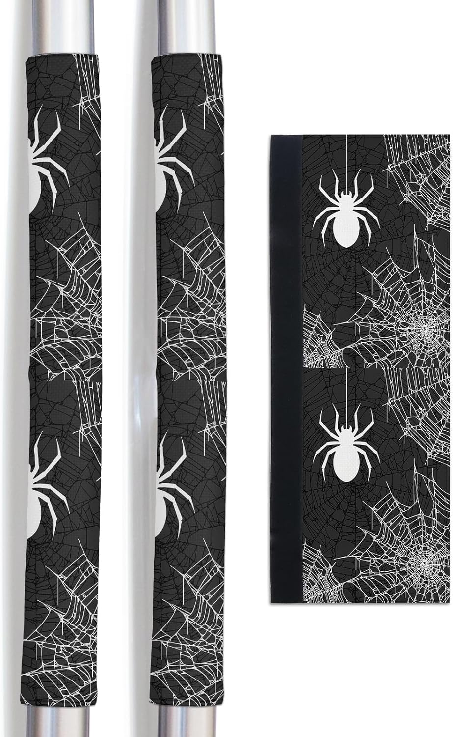 Juego de 2 fundas para manijas de puerta de refrigerador de Halloween para lavavajillas, microondas, horno, nevera, estufa, electrodomésticos,