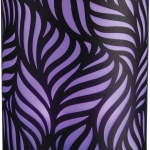 Airome – Difusor ultrasónico de aceite esencial giratorio de 3.4 fl oz con luz LED, rotación de carrusel de 360, palma silvestre de metal negro Airome – Difusor ultrasónico de aceite esencial giratorio de 3.4 fl oz con luz LED, rotación de carrusel de 360, palma silvestre de metal negro