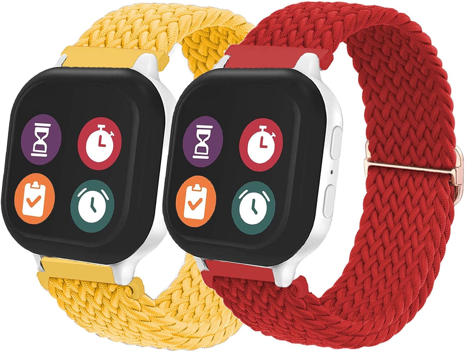 Braided for Gizmo Watch Band Replacement,for Verizon Gizmo Watch 3 2 1for Gabb Watch 2 1for SyncUP Kids Watch Bands Boys Girls,20mm Nylon Strap
