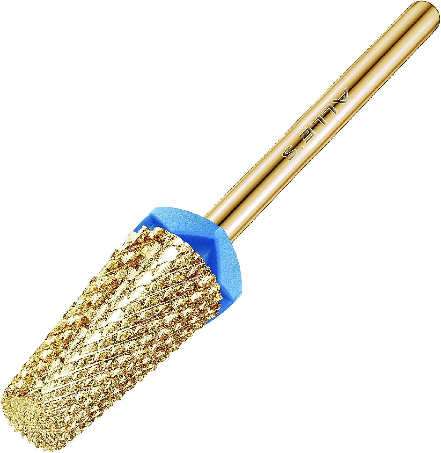 Alle’s – Brocas de tungsteno para uñas, brocas de uñas 5 en 1 para uñas de gel acrílico, brocas de uñas de 332 pulgadas para arte de uñas, broca de
