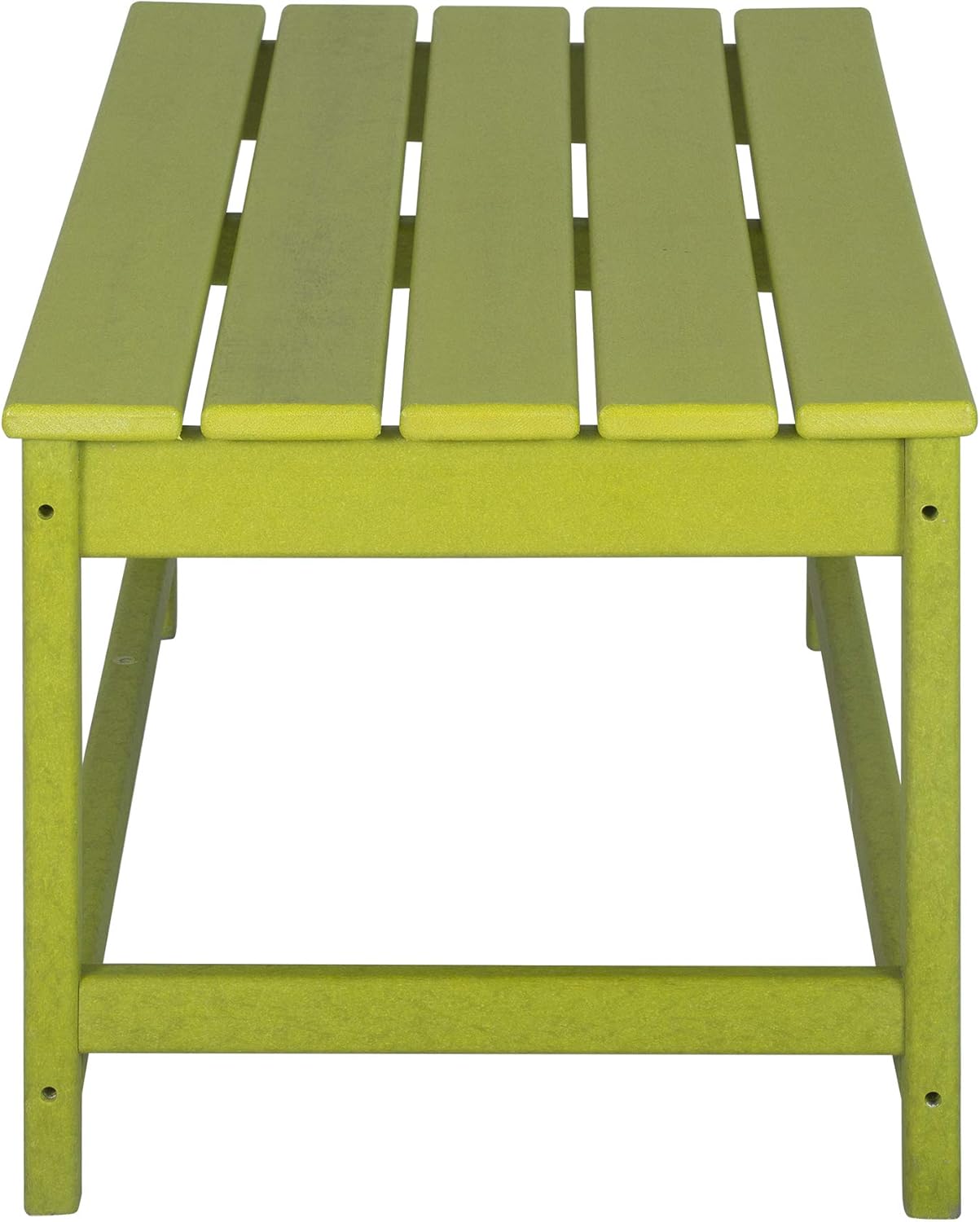 WestinTrends Malibu – Mesa de centro para exteriores, 35 x 17.5 pulgadas, para todo tipo de clima, de madera de polietileno, para patio, jardín,