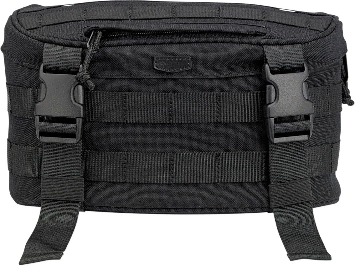 Biltwell Motocicletas textil bolsa para horquilla Motocicleta exfil-7Negro