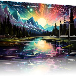 Tapete de juego para MTG, con bolsas de almacenamiento gratis, tapete de juego de 24 x 14 pulgadas, TCG y tapete de juego de mesa para tarjetas, Tapete de juego para MTG, con bolsas de almacenamiento gratis, tapete de juego de 24 x 14 pulgadas, TCG y tapete de juego de mesa para tarjetas,